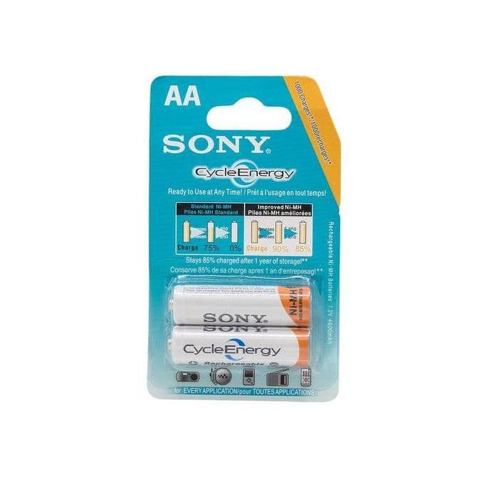Sony 1.2v AA 4600Mah RECHARGEABLE BATTERIES