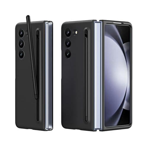 Samsung Galaxy Z Fold 6 Case With S Pen Holder & Stylus, Hard PC Shockproof Protective Cover For Galaxy Z Fold6 5G